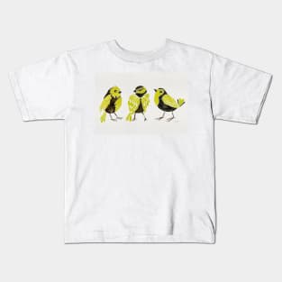 finches yellow Kids T-Shirt